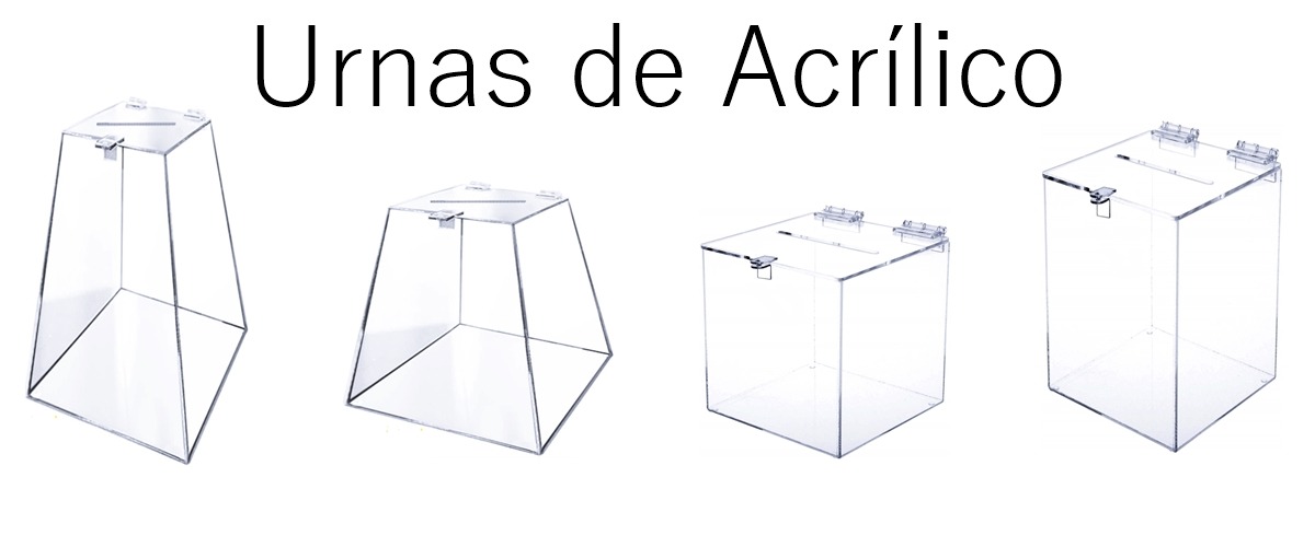 Urnas de Acrílico