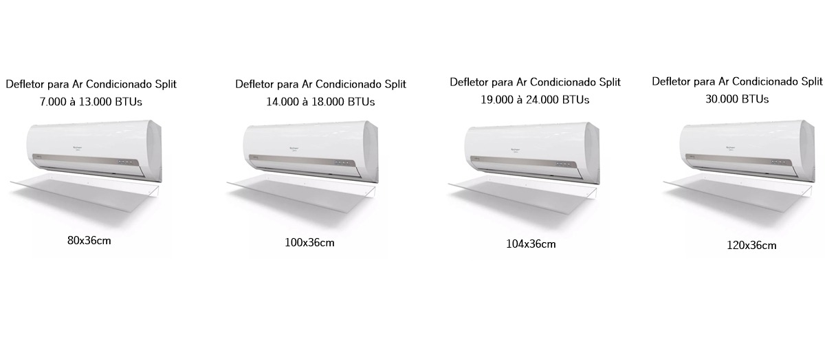 Defletor para Ar Condicionado